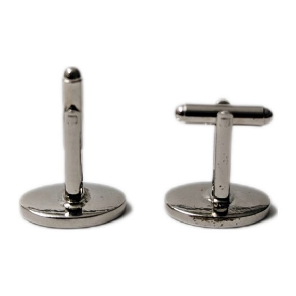 Art Pewter Scottish Thistle Cufflinks - Picture 3 of 5